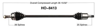 CV Axle Shaft SA HO-8413