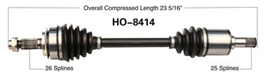 CV Axle Shaft SA HO-8414