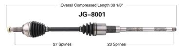 CV Axle Shaft SA JG-8001