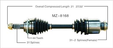 CV Axle Shaft SA MZ-8168