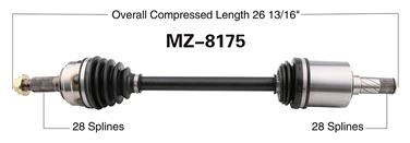 CV Axle Shaft SA MZ-8175