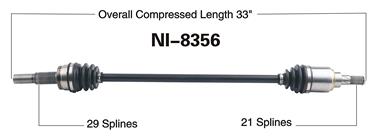 CV Axle Shaft SA NI-8356