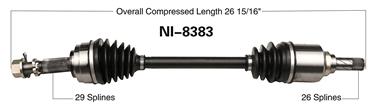 CV Axle Shaft SA NI-8383