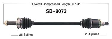 CV Axle Shaft SA SB-8073