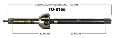 CV Axle Shaft SA TO-8166