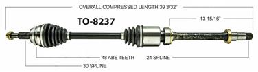 CV Axle Shaft SA TO-8237