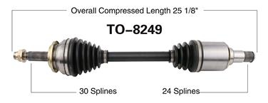 CV Axle Shaft SA TO-8249