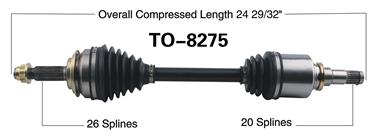 CV Axle Shaft SA TO-8275