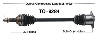 CV Axle Shaft SA TO-8284