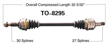 CV Axle Shaft SA TO-8295