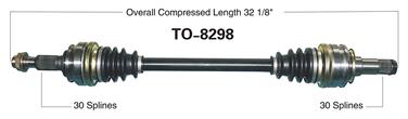 CV Axle Shaft SA TO-8298