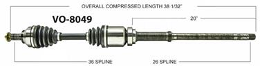 CV Axle Shaft SA VO-8049