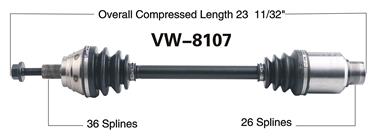 CV Axle Shaft SA VW-8107