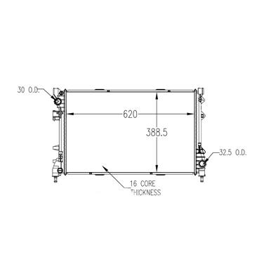 Radiator TY 13245