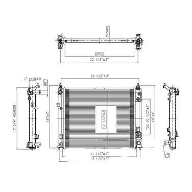 Radiator TY 13303