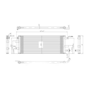 Drive Motor Inverter Cooler TY 13316