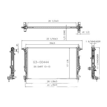 Radiator TY 13323