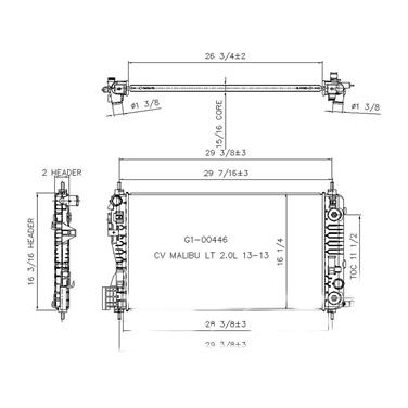 Radiator TY 13332