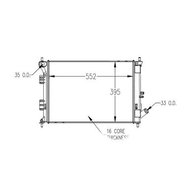 Radiator TY 13374