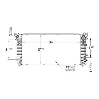 Radiator TY 13396