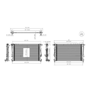 Radiator TY 13400