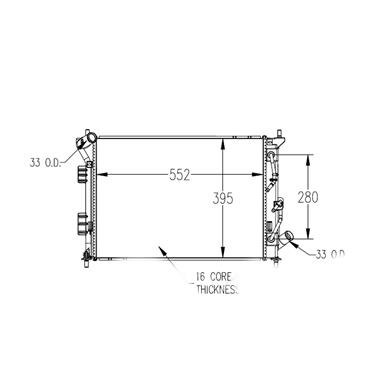 Radiator TY 13414