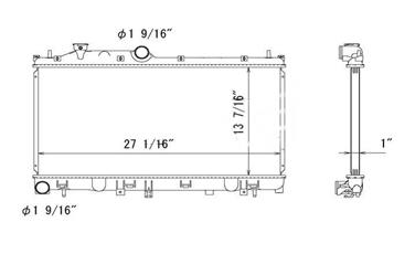 Radiator TY 13424