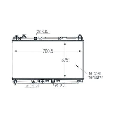 Radiator TY 13451