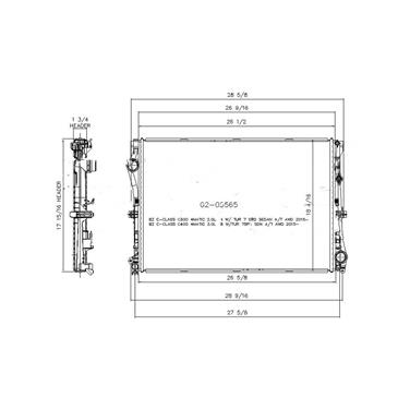 Radiator TY 13507