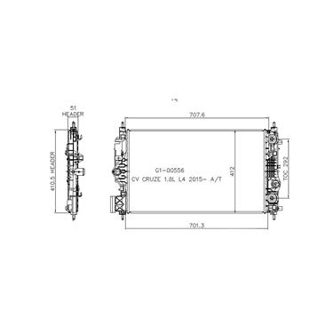 Radiator TY 13509