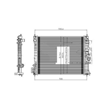 Radiator TY 13511