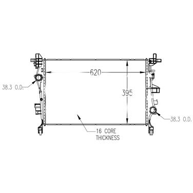 Radiator TY 13535