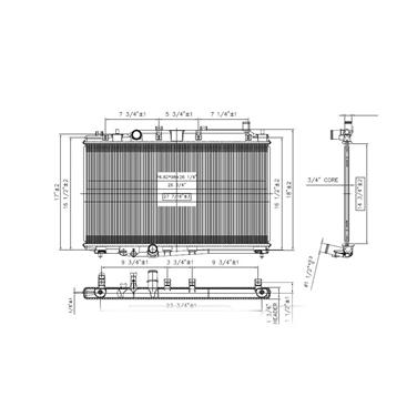 Radiator TY 13539