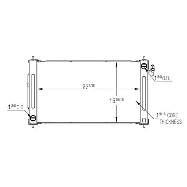 Radiator TY 13542