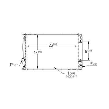 Radiator TY 13550