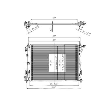 Radiator TY 13576