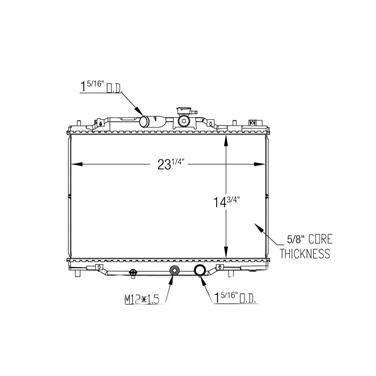 Radiator TY 13579