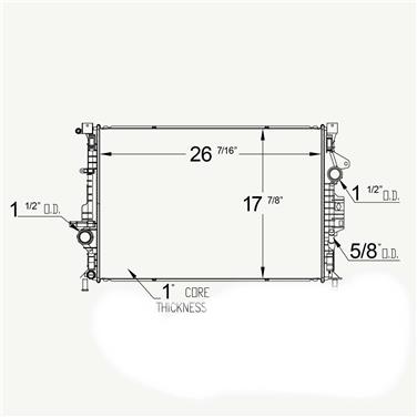 Radiator TY 13593