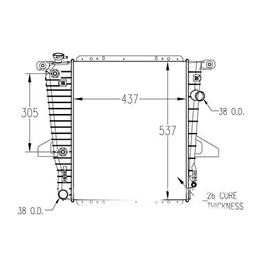 Radiator TY 1722