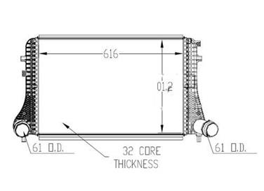 Intercooler TY 18004