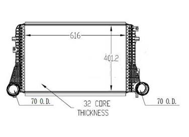 Intercooler TY 18017