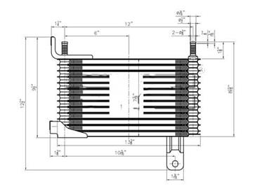 Automatic Transmission Oil Cooler TY 19006