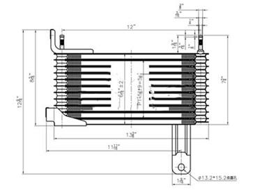 Automatic Transmission Oil Cooler TY 19007