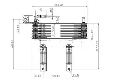 Automatic Transmission Oil Cooler TY 19021