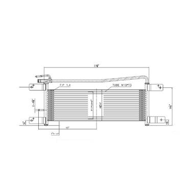 Automatic Transmission Oil Cooler TY 19080