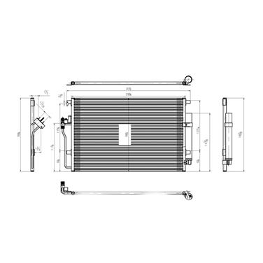 A/C Condenser TY 4240