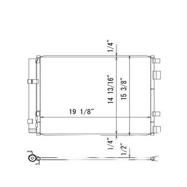 A/C Condenser TY 4246