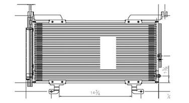 A/C Condenser TY 4454