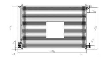 A/C Condenser TY 4742