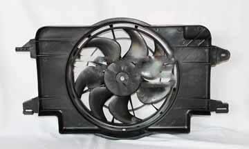 Dual Radiator and Condenser Fan Assembly TY 620390